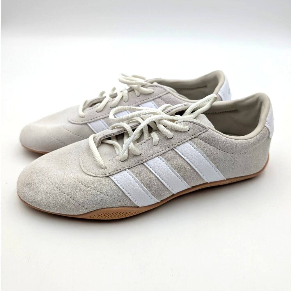 Adidas Grand Court Lo Sneaker Women's Alumina /Cloud White /Gum Size US6.5 EU38